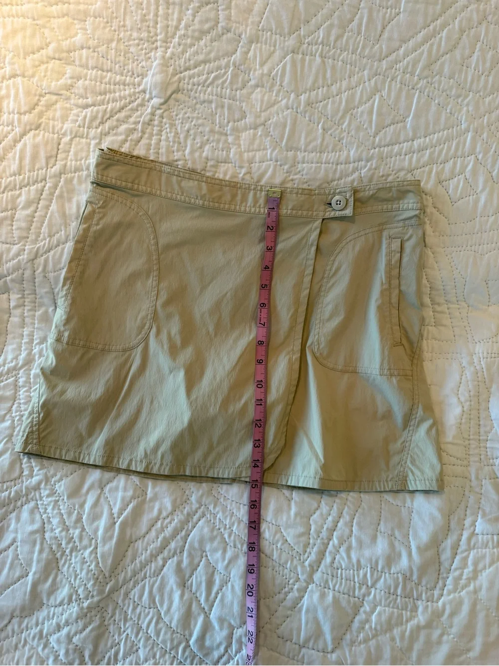 Patagonia Khaki Beige Women's Skort size 10